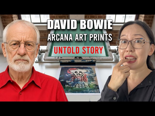 David Bowie’s Hidden Art: The Making of His Major Arcana Prints
