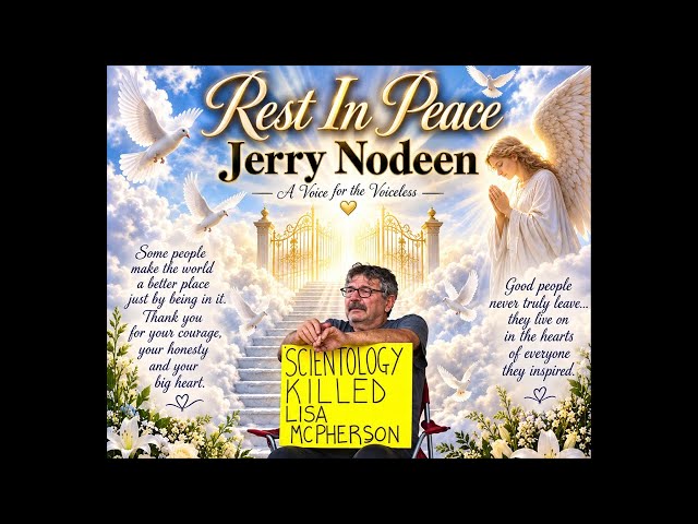 RIP Sarasota Jerry #Scientology #Protest