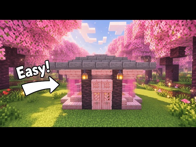 Minecraft Aesthetic Starter House (Super Easy)