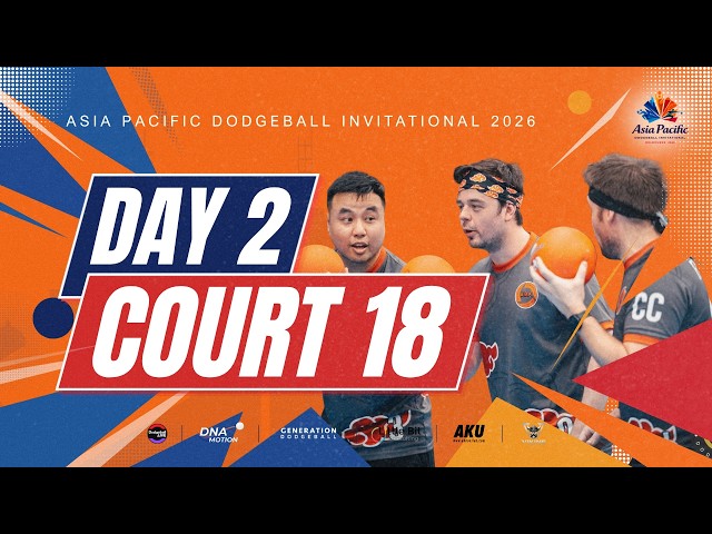 API Dodgeball 2026; Day 2 - Court 18