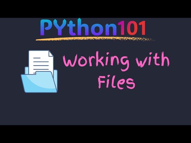 How to Open, Read, and Write Files in Python