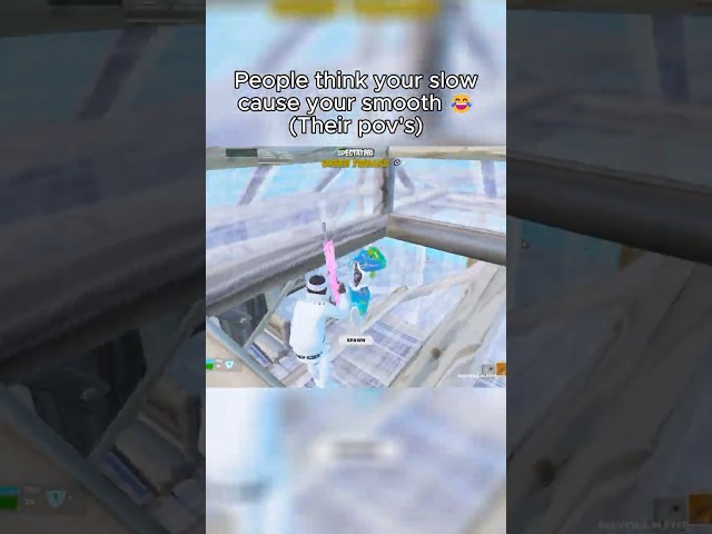 People think your slow cause your smooth 😂 (Their pov's) #fortnite