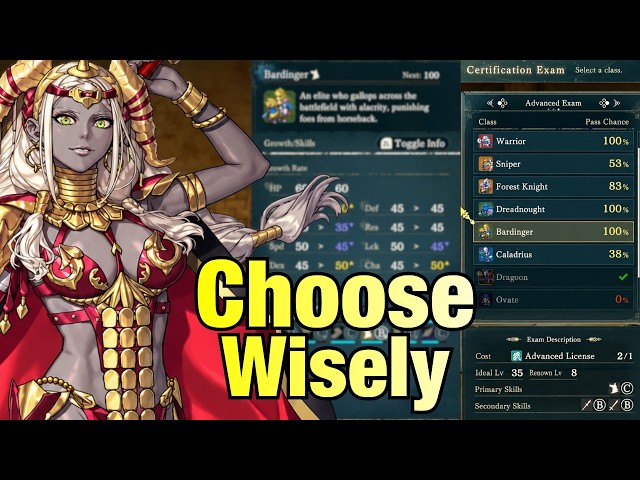 Fire Emblem: Fortune's Weave CLASS GUIDE