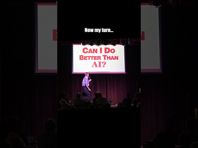 Who can write a better joke about Greenville? AI or me? | Don McMillan Comedy