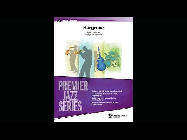Hargrove, arr. Mike Kamuf – Score & Sound