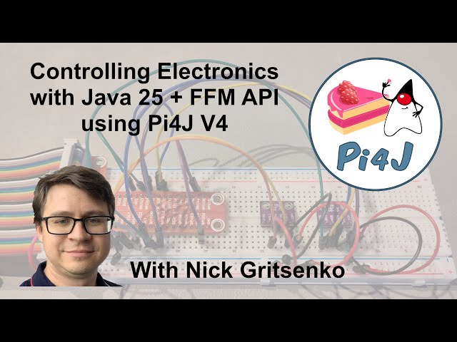 Controlling Electronics with Java 25 and the FFM API using Pi4J V4