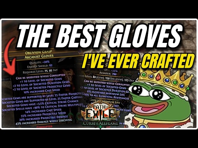 CRAFTING THE MOST OVERPOWERED ITEMS TO EVER EXIST IN PATH OF EXILE [ALLFLAME 3.29 STREAM HIGHLIGHTS]