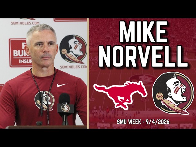 Mike Norvell FSU SMU Press Conference 9-4-26 | FSU Football | Florida State Football | Warchant TV