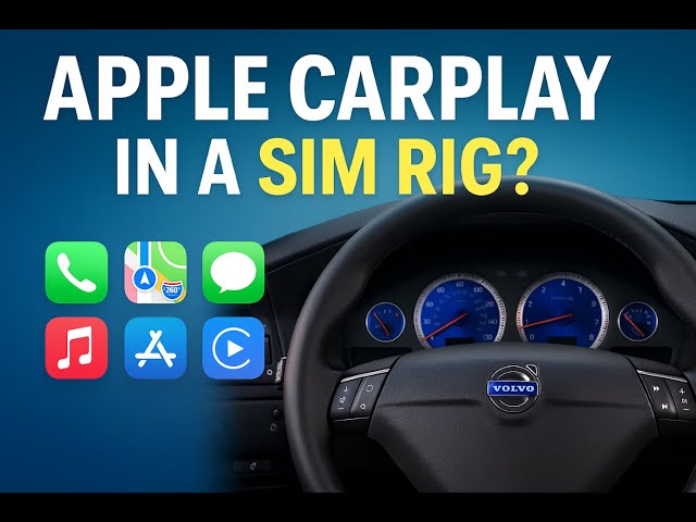 Can You Get CarPlay On Any SimRig? Watch This!