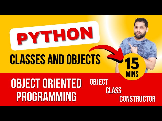 Classes and Objects in Python | Python Tutorial [Part 2]