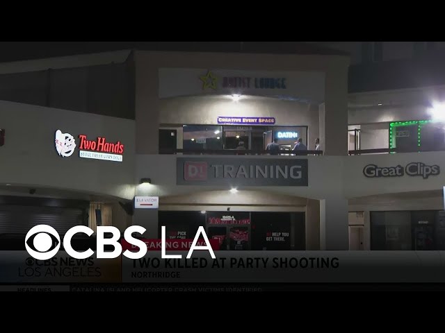 Shooting at strip mall near CSU Northridge leaves at least 2 dead