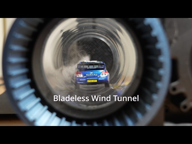 Testing a Different Wind Tunnel Design (No Rear Fan) – Bladeless Prototype