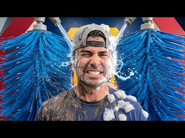 I Engineered the First-Ever Human Car Wash