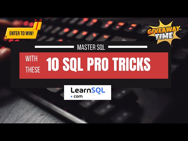How Many Of These SQL Tricks Do You Actually Know ?