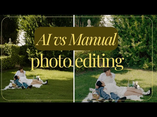 AI Photo Editing vs. Manual Edits - Which is better? (Real Workflow test)