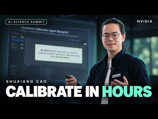Why AI Models Struggle to Calibrate Quantum Computers — Shuxiang Cao, NVIDIA