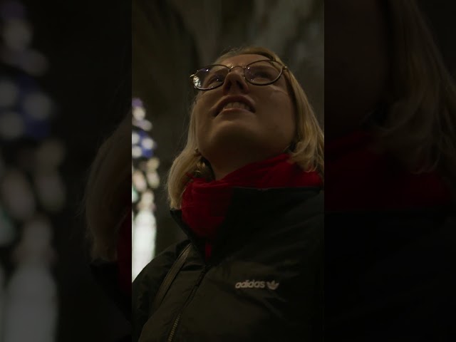 University of Exeter students attend a Cathedral tour