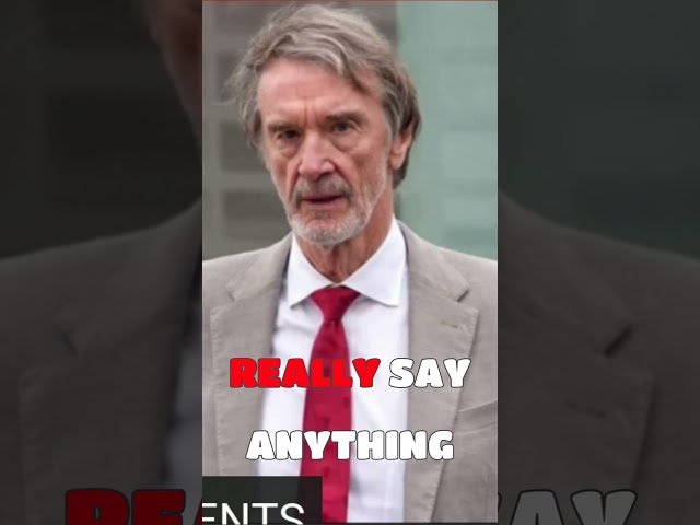 Sir Jim shouldn't be speaking NOW!