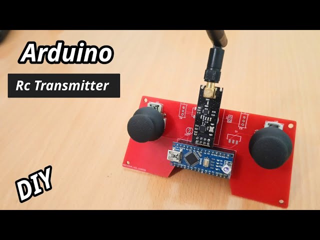 How To Make Simple 4 Channel Arduino Transmitter | DIY Arduino Transmitter And Receiver