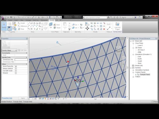 REVIT: Pattern Based Curtain Walls