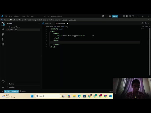 Build a Dark Mode Using JavaScript