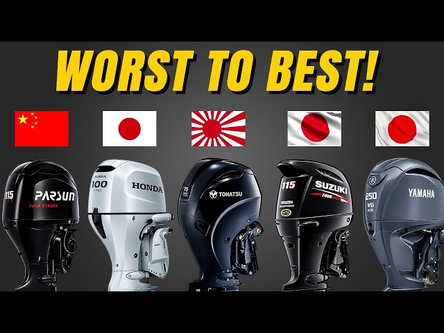 We Ranked the Top 5 Asian Outboards   From Worst to Best