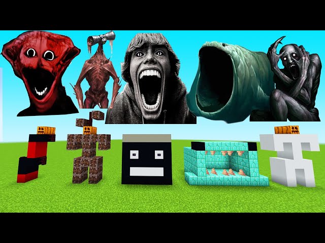 Never Spawn SCP096 Sirenhead The Boiled One SCP 67 Kid The Bloop in Minecraft Pe