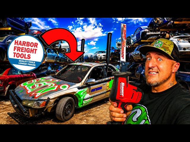 I Built A Race Car In 4 Hours With Junkyard Parts!!