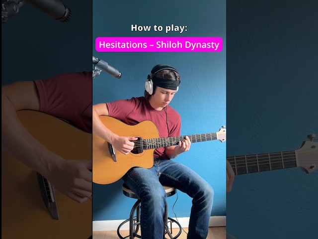 How to play “Situations” by Shiloh Dynasty 🎸 #shorts #guitarlesson