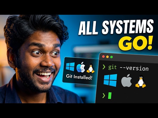 How to Install Git on Linux, Windows & Mac | Git & GitHub Series | Part 2