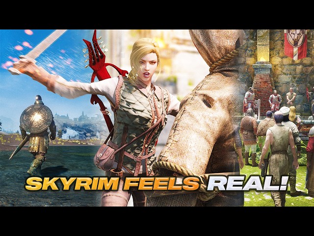 I Made Skyrim Feel ALIVE... (13 Immersion Skyrim Mods)