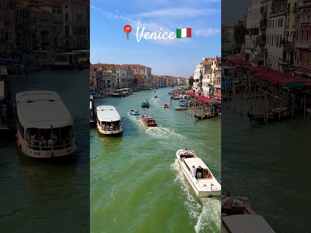📍VENICE🇮🇹 : A Timeless Wonder of Italy's Waterways🎭#venice #shorts