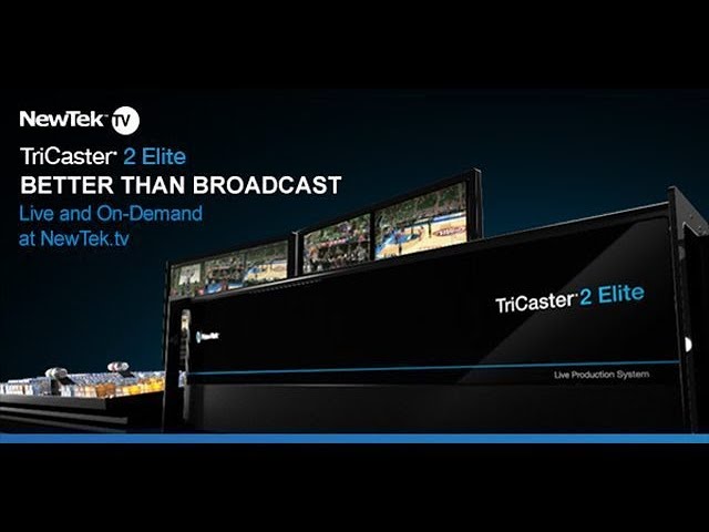NewTek TriCaster Elite 2 Demo (NewTek.TV)