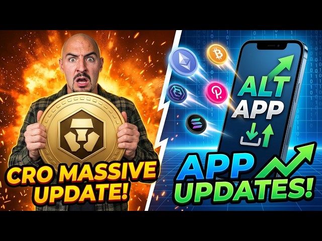 CEO Responds: CRO Coin & Alt App Updates!!!! (Crypto.com News)