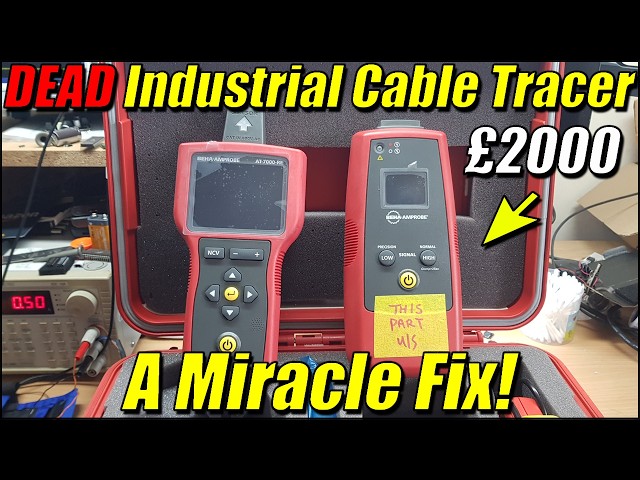 Total Loss to Total Win! An Incredible £2000 Miracle Fix! | Amprobe AT-7000-EUR Repair