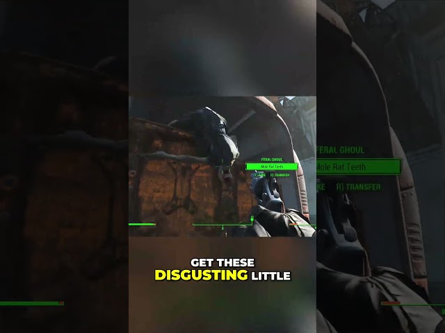 Fallout 4: Feral Ghouls Are Just Homeless Tweakers...      #fallout #gaming #fallout4