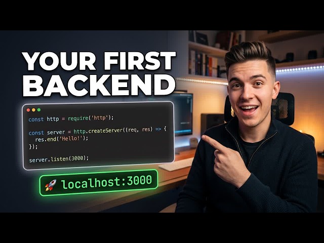 Build Your First Backend in 5 Minutes Node js