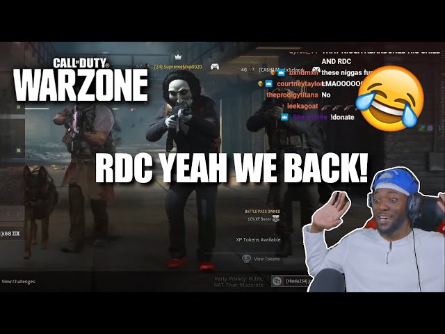 RDCworld1 is Officially Back First COD Warzone Stream HILARIOUS