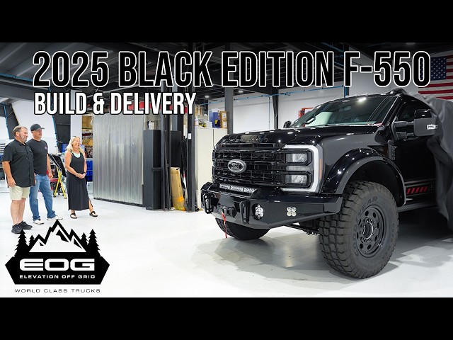 They Couldn't Believe Their Brand New F-550 Pickup!