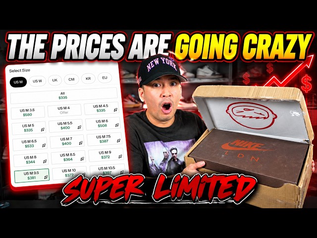 THE PRICE ARE GOING CRAZY 📈 SUPER LIMITED SNEAKERS