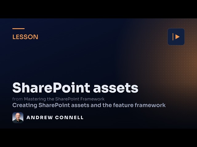 Provision SharePoint Assets with SPFx: Overview