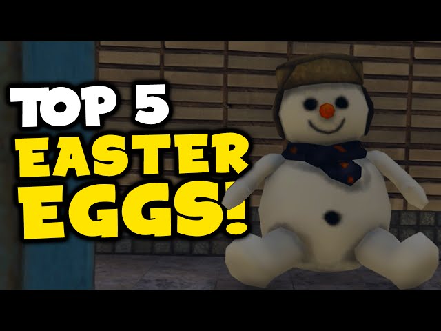 TOP 5 EASTER EGGS IN GTA 5! - Secret Snowman, Alien, & MORE! (Grand Theft Auto)