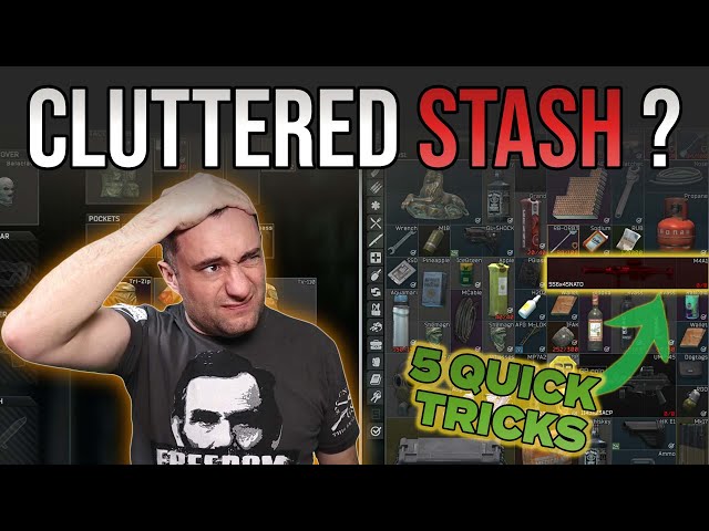 Don't Miss These PRO Tips for Stash Managment - Escape From Tarkov