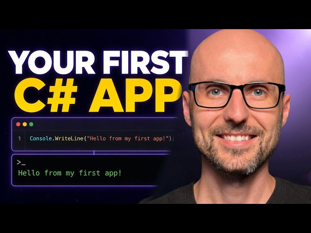 Your First C# Application in Visual Studio | Beginner Tutorial