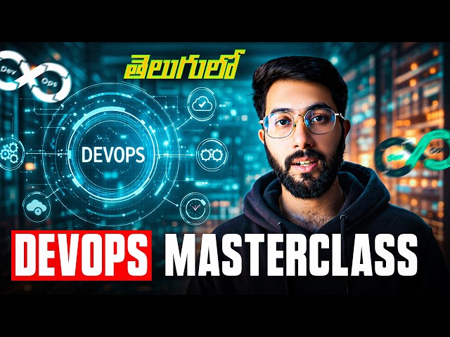 DevOps Roadmap & Materclass in 2026 | Telugu | Vamsi Bhavani