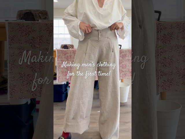 Making 18th Century Men’s Pants