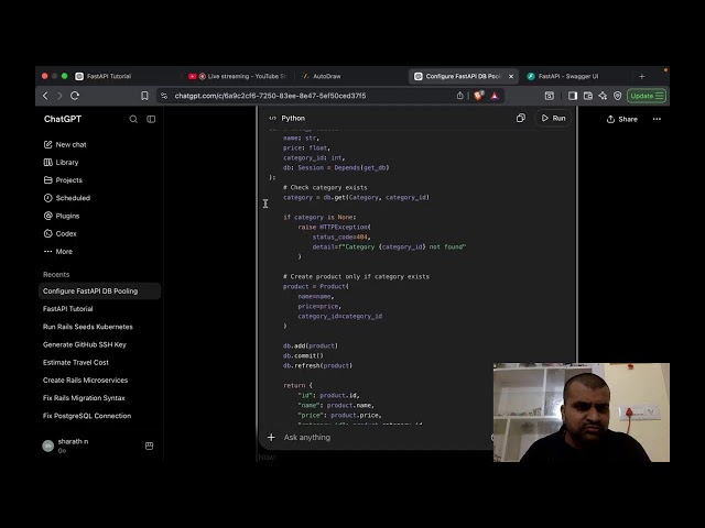 brushup session on fastapi framework
