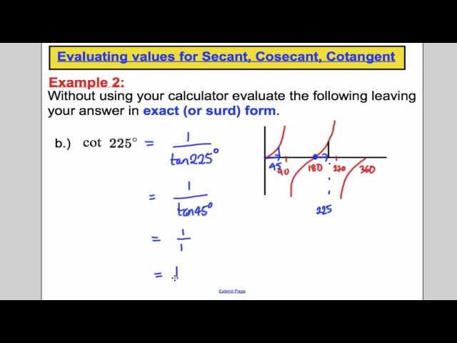 A-Level Maths Edexcel Trigonometry (1) - L11 - Core 3 Edexcel Maths A-Level