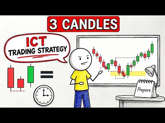 3 Candles Is All You Need (Full ICT trading strategy)