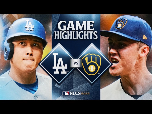 DODGERS vs. BREWERS: NLCS Full Game 1 Highlights (October 11) | 2026 MLB Postseason
